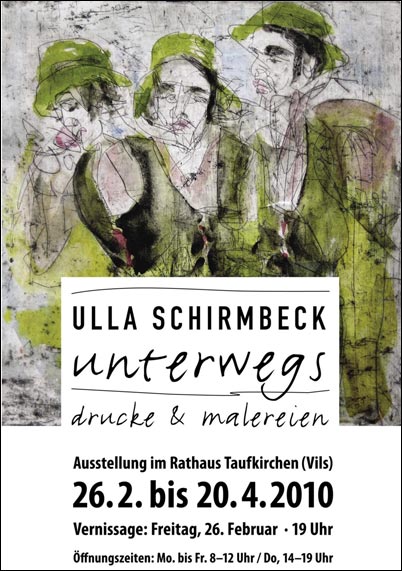 Kunstausstellung Ulla Schirmbeck im Rathaus