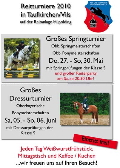 Plakat Reitverein