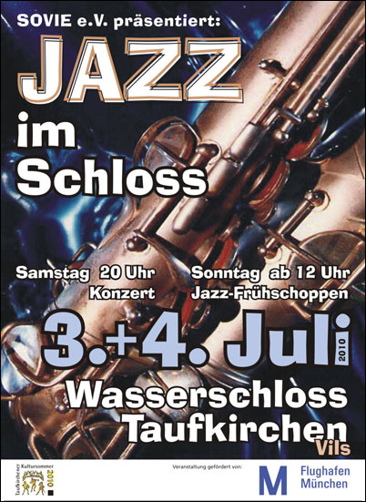 Plakat "Jazz im Schloss"