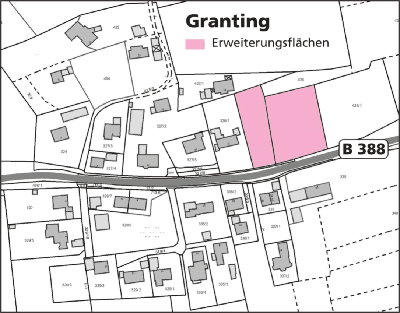 Flächennutzungsplan Granting