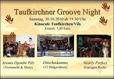  Poster Taufkirchener Groove Night