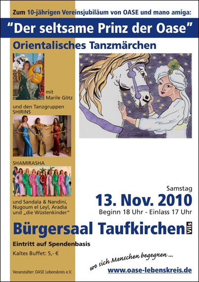 Poster "Der seltsame Prinz der Oase"