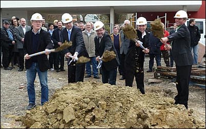 Spatenstich Hauptschule