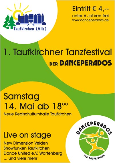 Poster Tanzfestival Taufkirchen