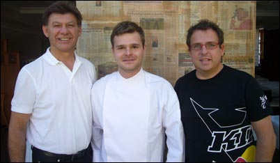Helmut Sperr, Patrick Schmidt und Michael Keilhacker