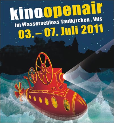 Plakat "Open Air Kino" 03. -07. Juli
