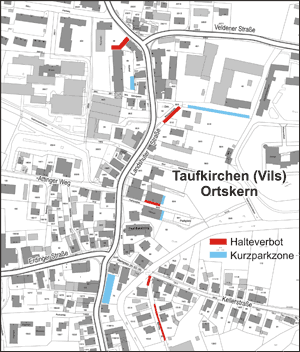Plan "Kurzparkzonen"