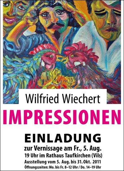 Einladung Vernissage Wichert