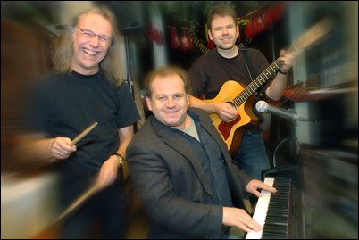 Edwin Karbaumer, Peter Heger und Michael Benker