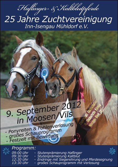 Plakat Haflingerfest