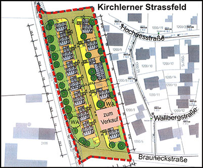 Plan Kirchlerner Strassfeld