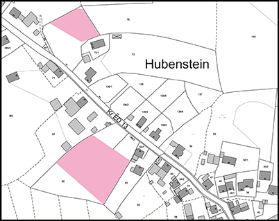 Bebauungsplan Hubenstein
