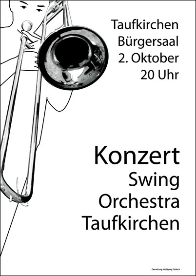 Plakat "Swing Orchestra"