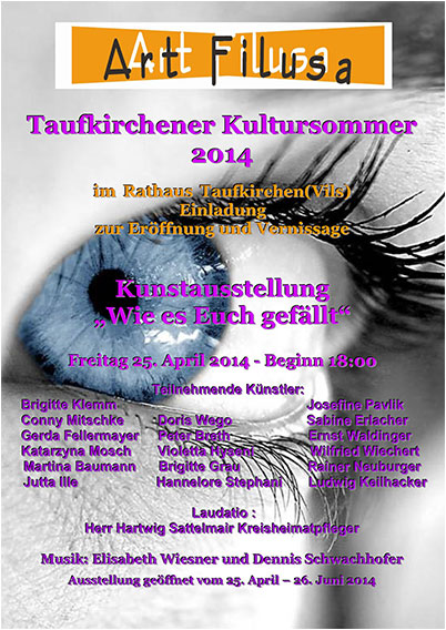 Plakat Kultursommereröffnung