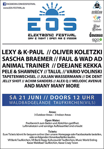 Plakat Waldbadfestival
