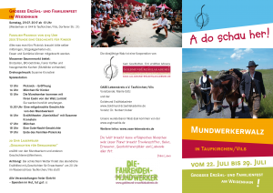 Mundwerker Flyer
