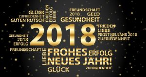 Neujahrsglückwunsch 2018 Redaktion