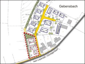 Bebauungsplan Gebensbach Süd-West