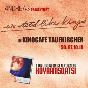 4NDREAS Poster Film+Live Musik