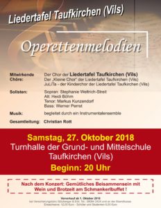 Liedertafel Konzert 2018