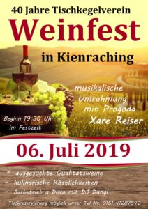 Weinfest Kerning