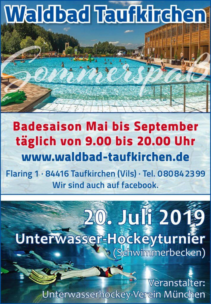 Waldbad + Unterwasser-Hockey