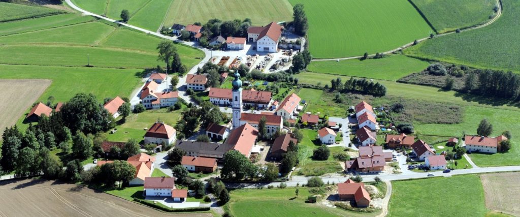Luftbild Ortschaft Hofkirchen