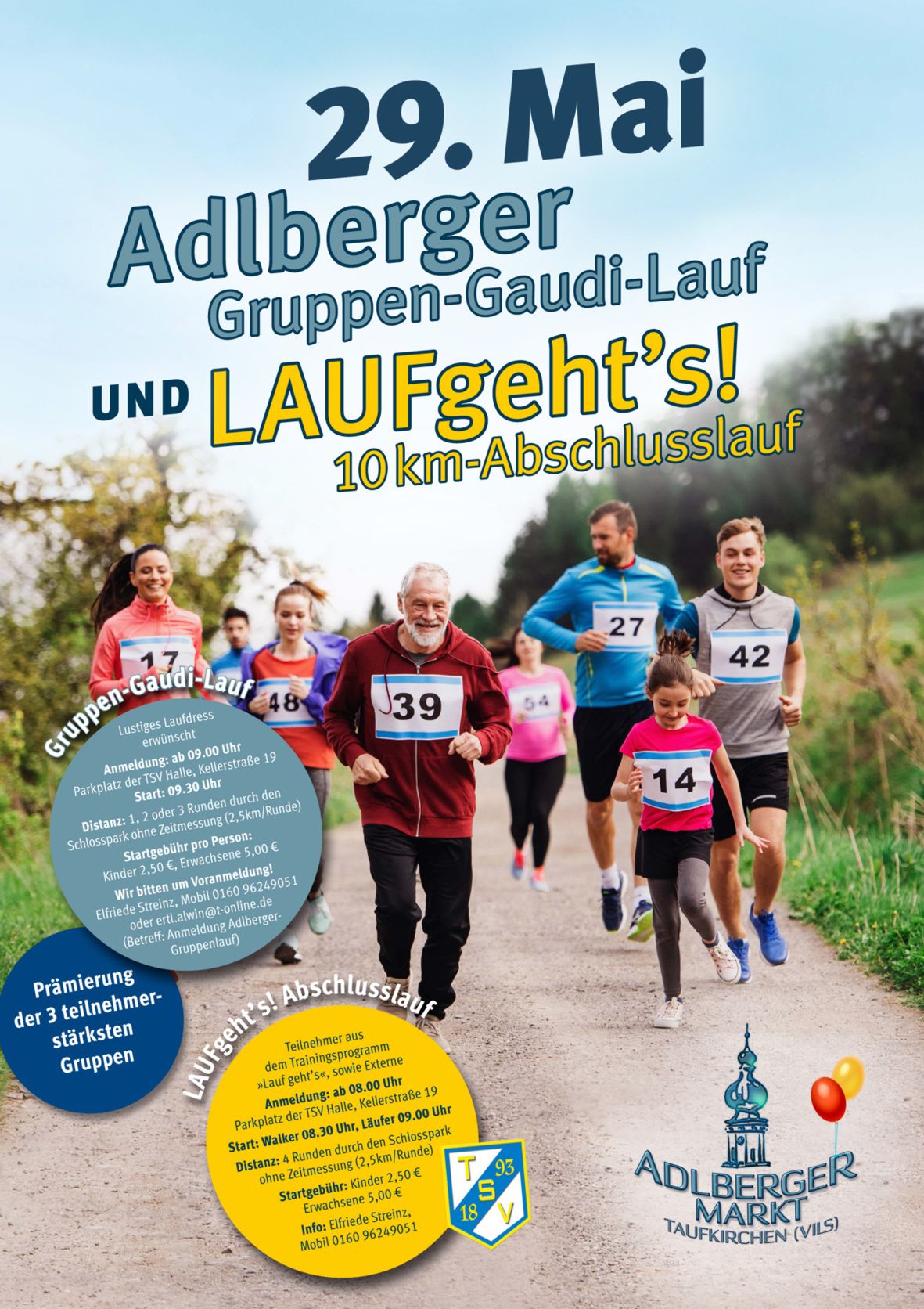 Adlberger Lauf 2022 Plakat