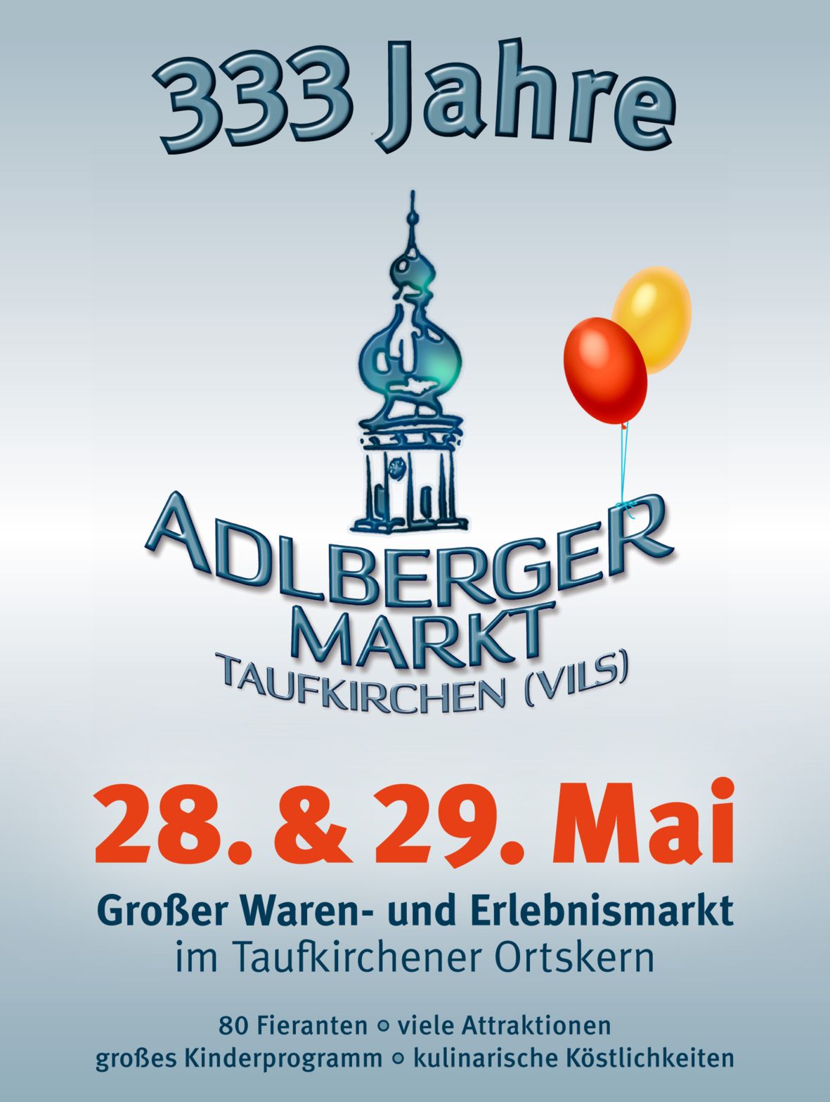 Adlberger Markt 2022 Plakat
